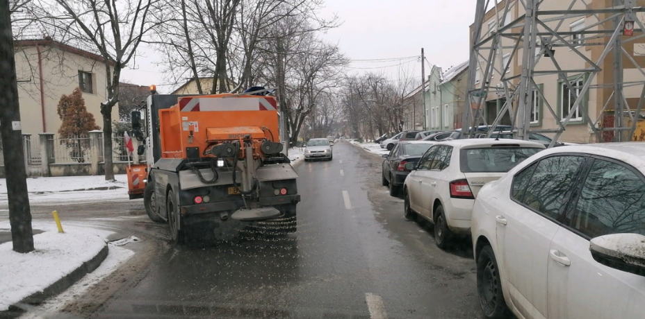 Pregătiri pentru deszăpezire în Timișoara