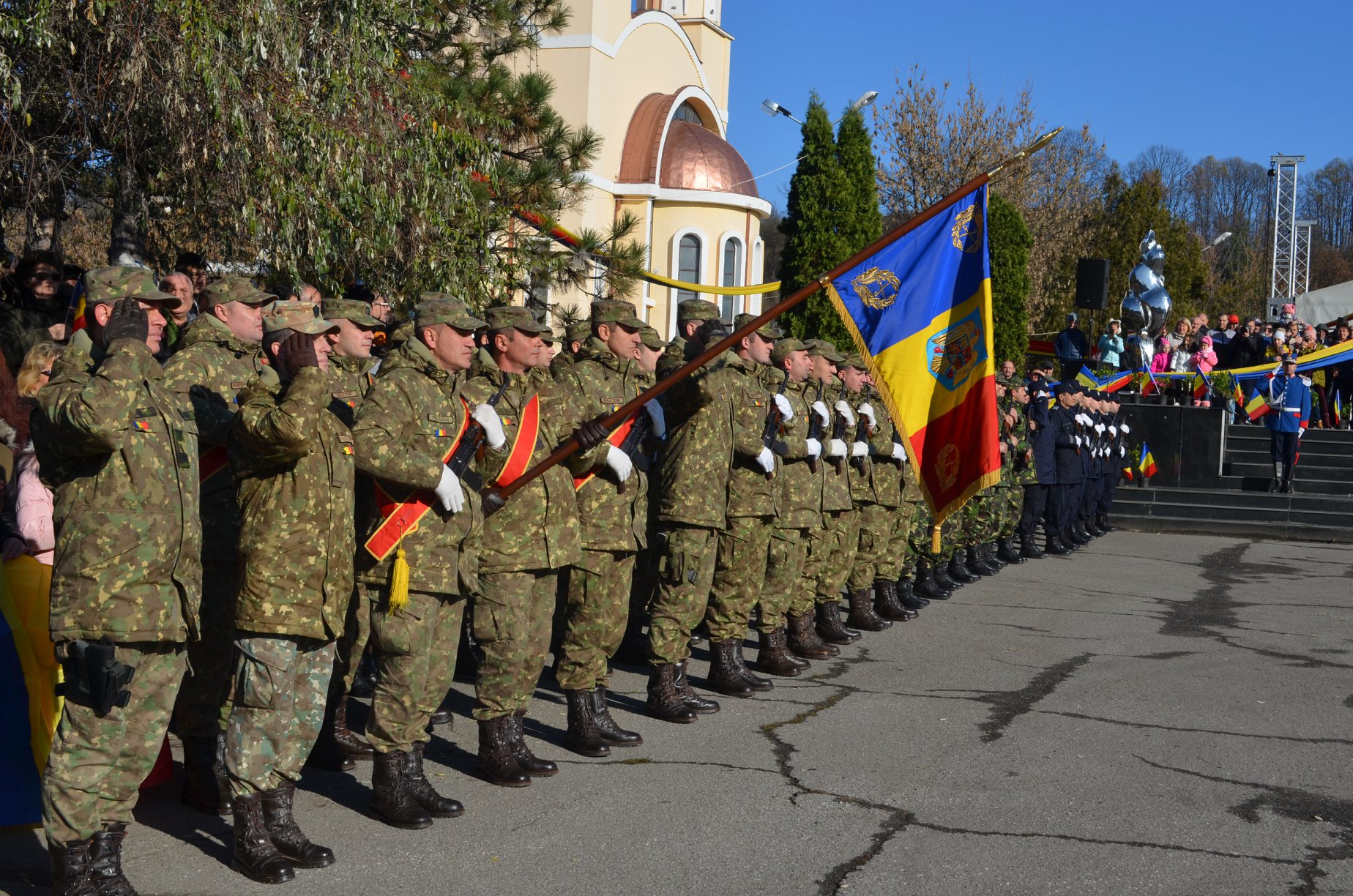 Ziua Națională sărbătorită în Parcul Tricolorului la Reșița