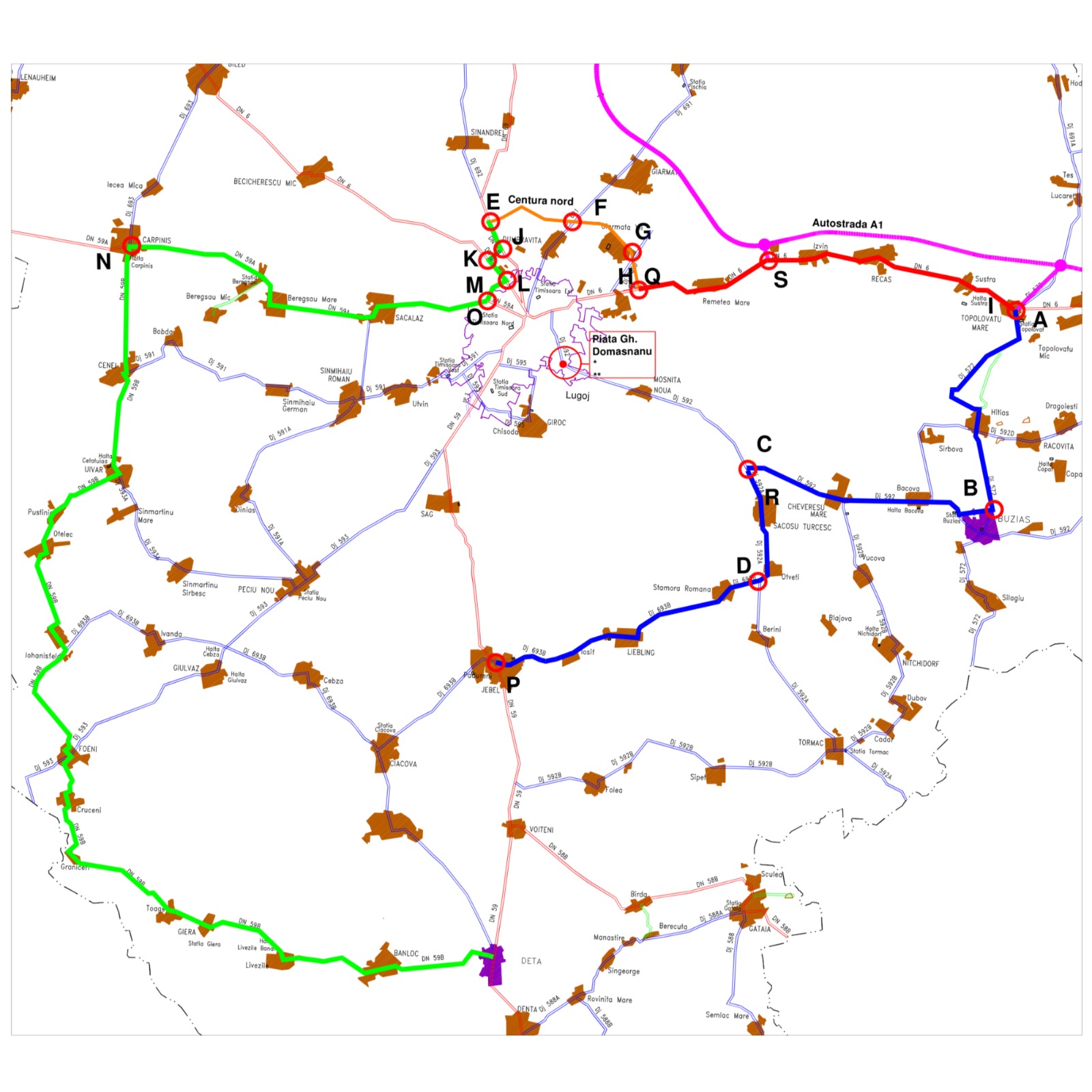 Se amână restricțiile de trafic pe Calea Stan Vidrighin. Devieri temporare de trafic greu