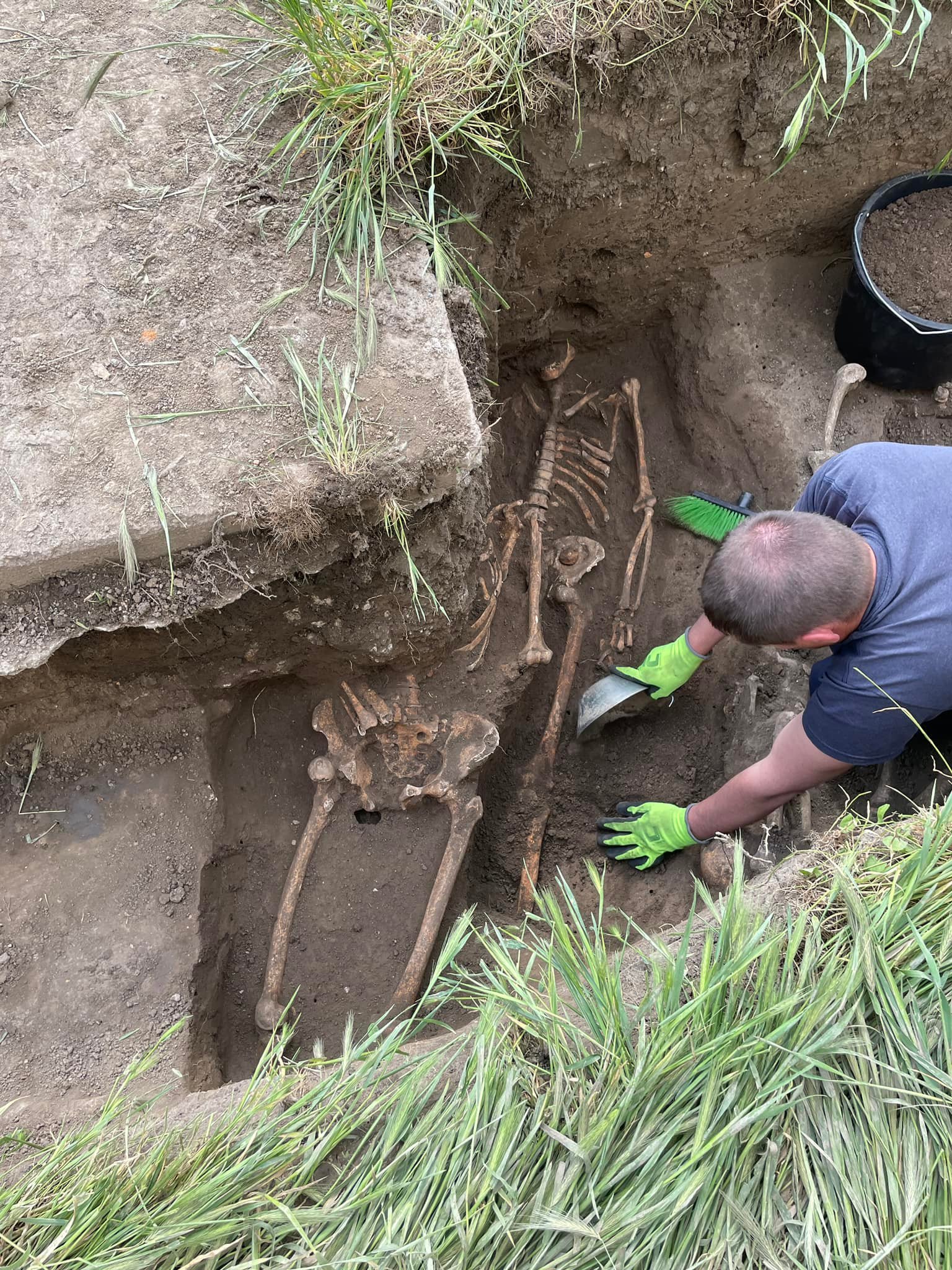 Descoperire arheologică în curtea conacului Mocioni