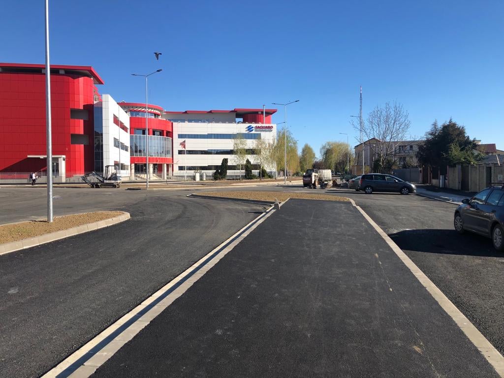 Primăria anunță că lucrările de pe strada Mareșal Prezan sunt aproape de finalizare