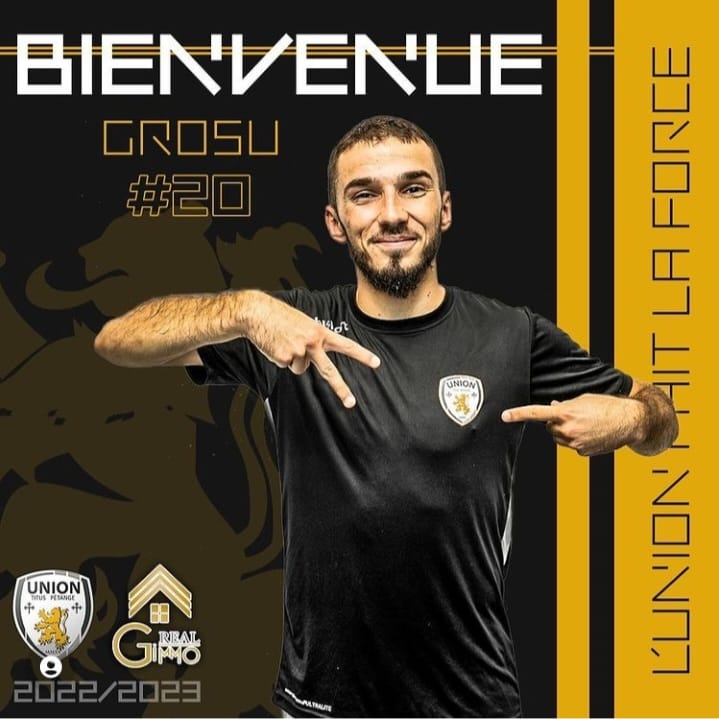 Andrei Grosu s-a transferat în Luxemburg