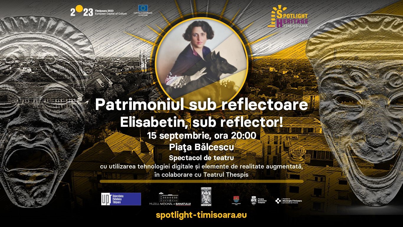 Spectacol de teatru cu tehnologie digitală și realitate augmentată, în Piața Bălcescu din Timișoara