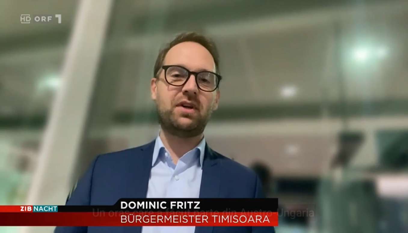 Dominic Fritz, la televiziunea publică austriacă pe tema extinderii Schengen