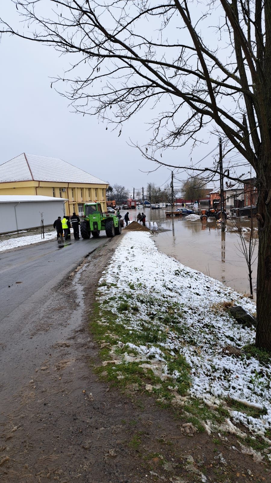 Bega s-a revărsat în zona localității timișene Răchita