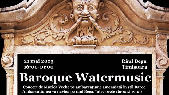 Concert inedit de muzică veche, pe o ambarcațiune care va naviga pe Bega