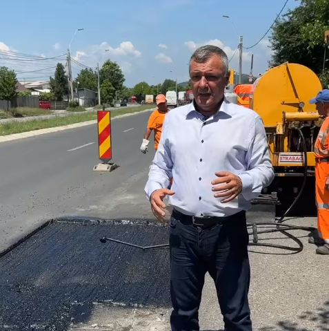 Au început reparațiile la șoseaua de centură a municipiului Deva