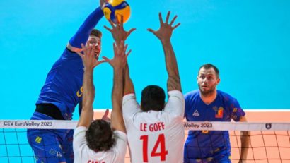 România se oprește în sferturi la Europeanul de volei masculin