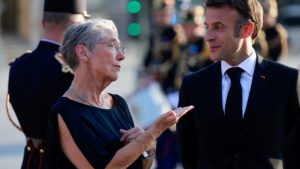 Elisabeth Borne Emmanuel Macron