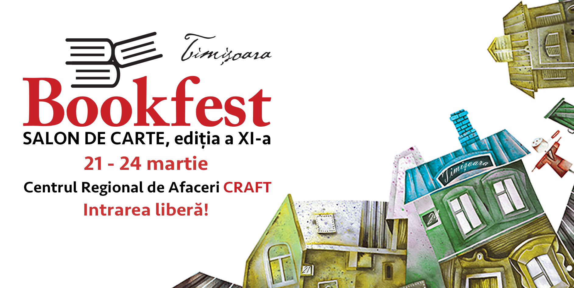 Salonul de Carte Bookfest 2024 la Timișoara / PROGRAM