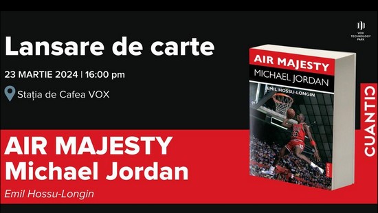 Lansarea cărții "Air Majesty - Michael Jordan" la Timișoara