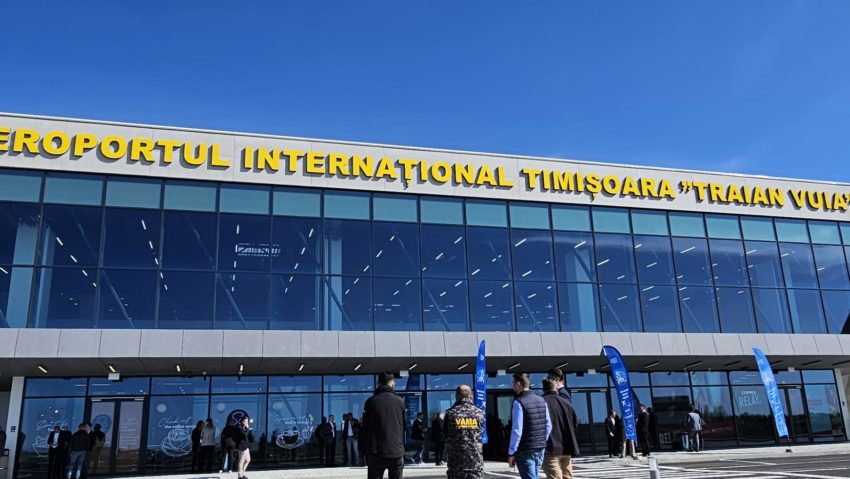 Număr mai mic de pasageri, în 2024, pe aeroportul din Timișoara. Explicația directorului AIT