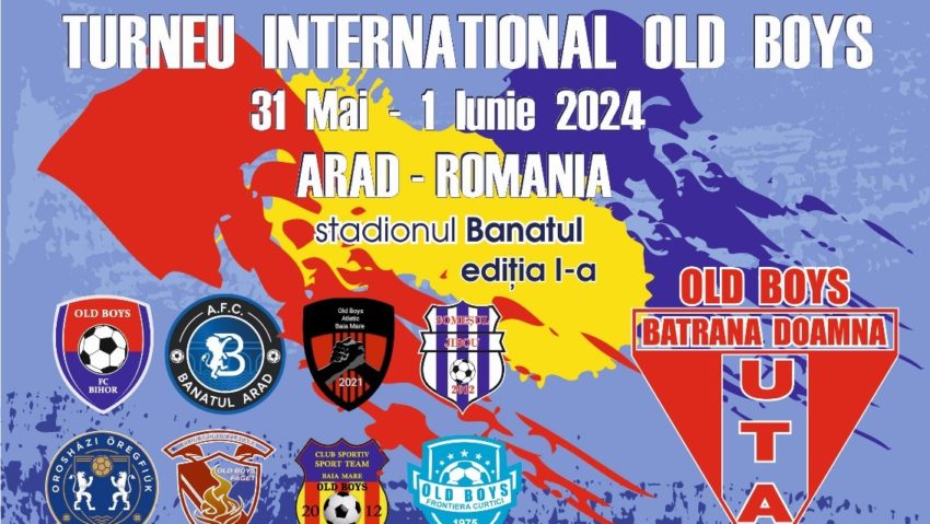 Turneul internațional de fotbal, pentru old boys, la Arad