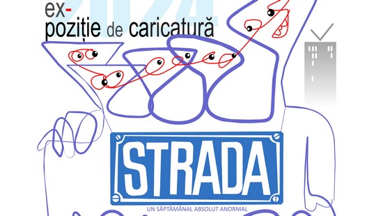 Expoziție de caricatură „Strada 1990-2024”, la Iulius Town