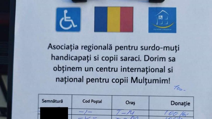 Atenție cui dați bani! S-au înmulțit reclamațiile legate de persoane care strâng fonduri pe stradă