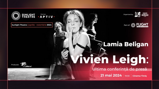 ”Vivien Leight: Ultima conferință de presă” la Sunlight Theatre 2024