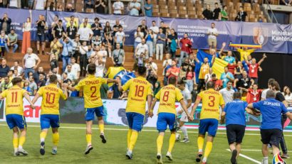 România, din nou, în finala Europeanului de minifotbal!