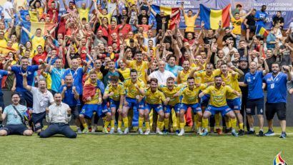 România, vicecampioană europeană la minifotbal. „Tricolorii”, depășiți la loviturile de departajare în finală