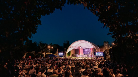 Festivalul de Operă şi Operetă din Timișoara, în Parcul Rozelor