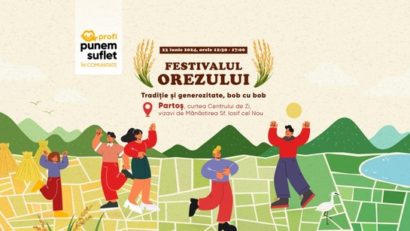 Festivalul Orezului la Partoș, cu muzică, bucate tradiționale și târg caritabil