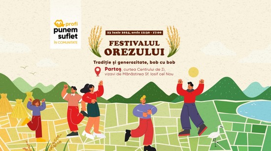 Festivalul Orezului la Partoș, cu muzică, bucate tradiționale și târg caritabil