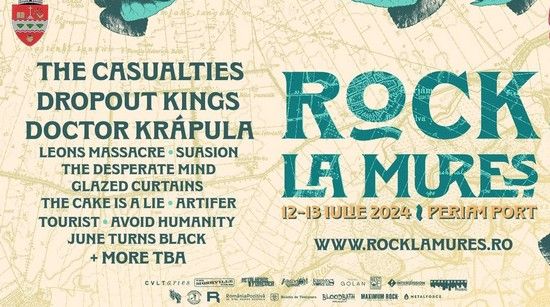 Festivalul Rock la Mureș 2024 / PROGRAM