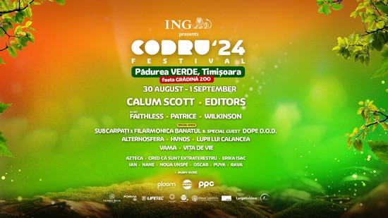 CODRU Festival 2024, la Pădurea Verde / PROGRAM