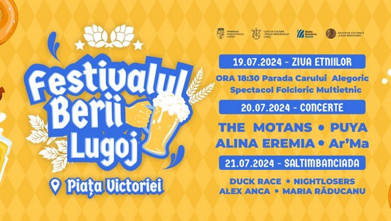 The Motans, Puya și Alina Ieremia la Festivalul Berii de la Lugoj / PROGRAM