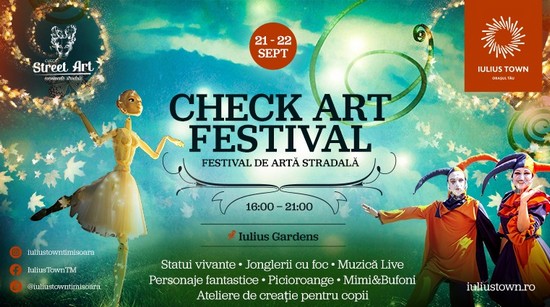 Check Art Festival la Iulius Town Timișoara