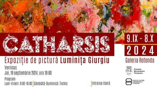 ”Catharsis", expoziție de pictură la Galeria Rotonda