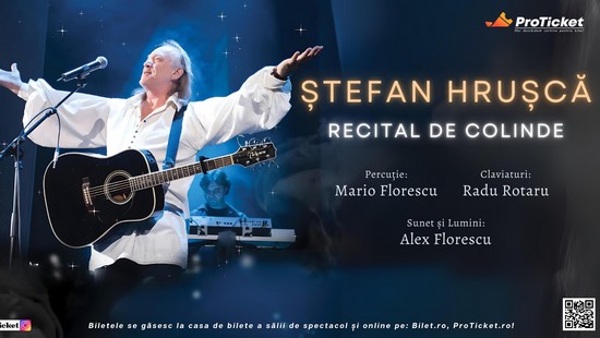 Ștefan Hrușcă, recital de colinde, la Timișoara