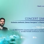 Concert simfonic cu muzică de Beethoven, la Filarmonica Banatul