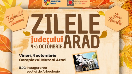 Zilele Județului Arad, la prima ediție / PROGRAM