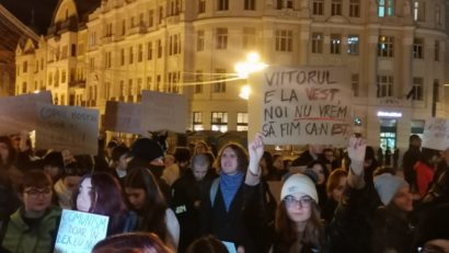 Manifestație proeuropeană și de susținere a democrației în Timișoara