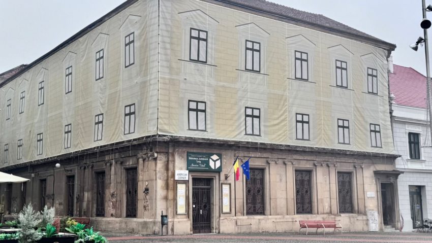 Încep lucrările de reabilitare a Bibliotecii Județene Timiș