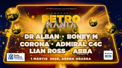 Dr. Alban, Boney M și Corona concertează la Arena Oradea, la Retro Mania