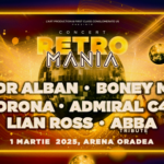 Dr. Alban, Boney M și Corona concertează la Arena Oradea, la Retro Mania