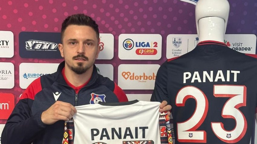 Dan Lucian Panait este noul jucător al FC Bihor | AUDIO