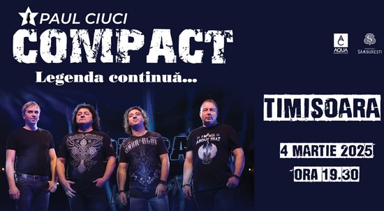 Concert Compact la Timișoara, la Cinema Timis