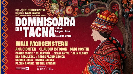 ”Domnișoara din Tacna” cu Maia Morgenstern, la Timișoara