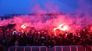 FOTO | “Zi cu soare, fără soare”. Ultima coregrafie pe Marele Oval. Suporterii vor primi în curând amintiri de pe bătrânul stadion