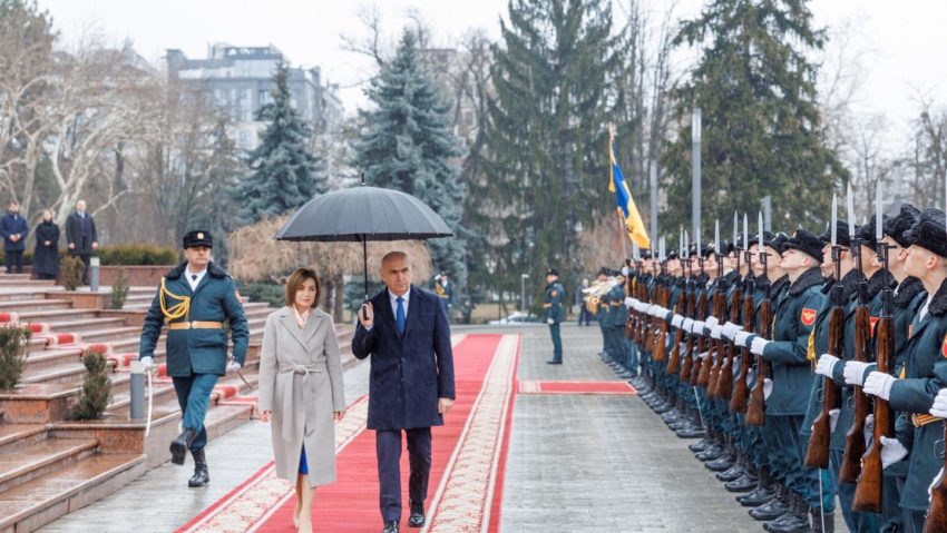 Întâlnire la Chișinău între Maia Sandu și Ilie Bolojan