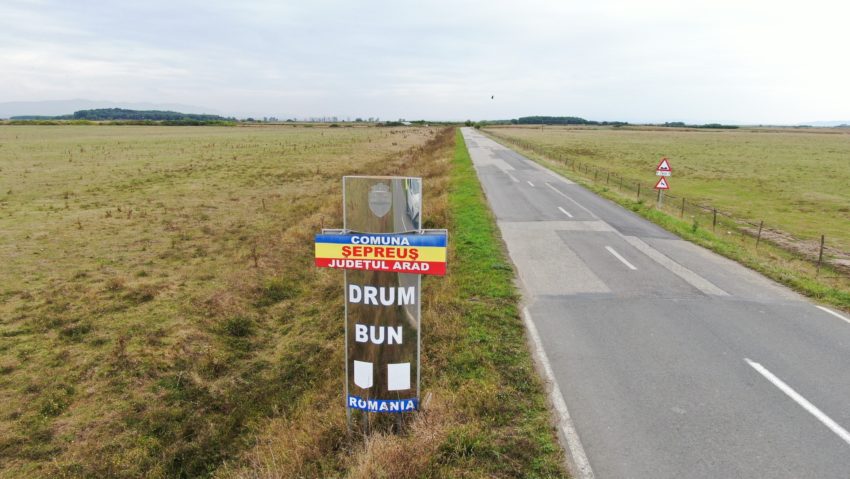 Un drum din Arad intră în șantier; se închide traficul