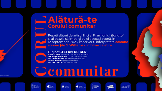 Înscrieri în Corul comunitar 2025, a treia ediție, la Timișoara